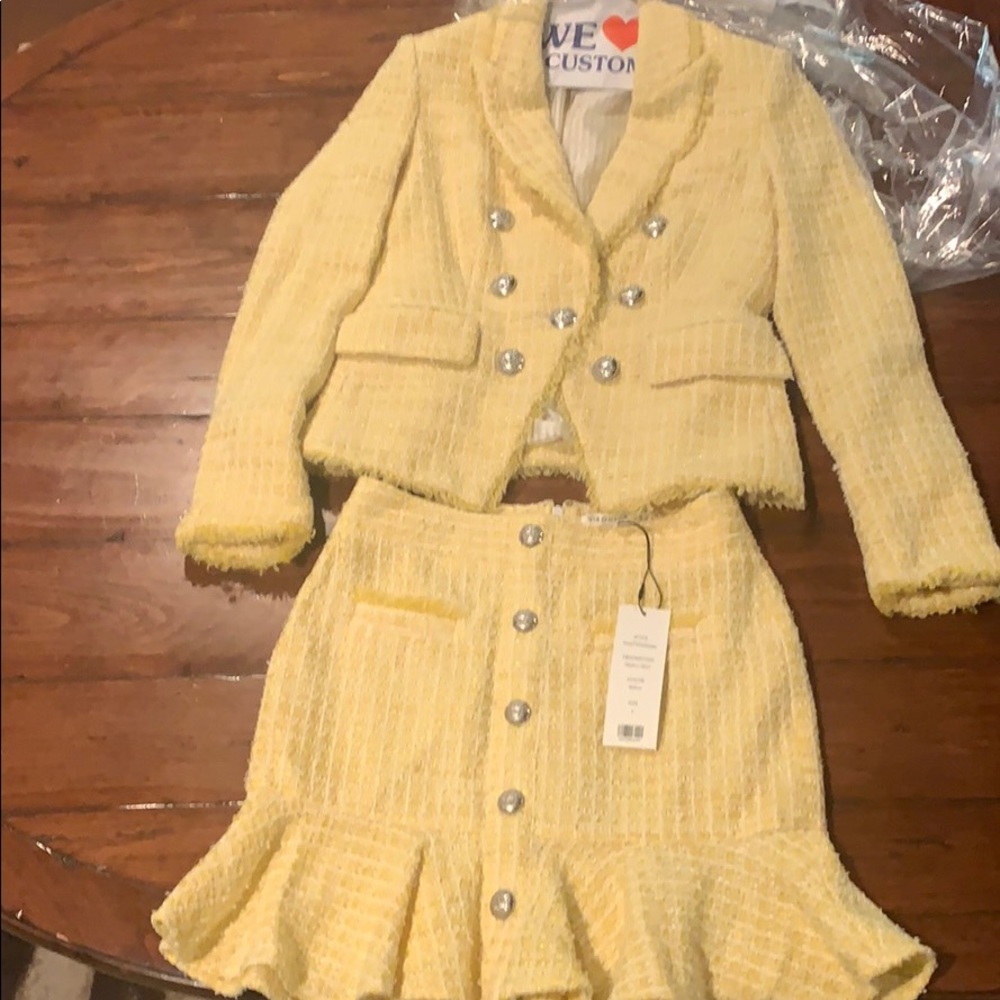 Skirt with jacket